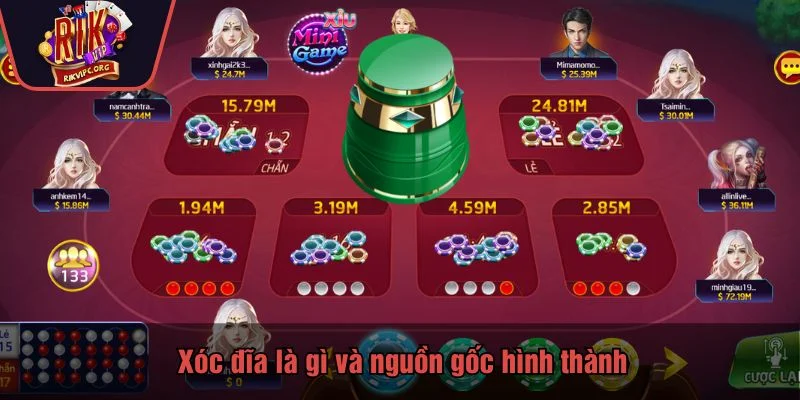 Xóc đĩa bắt nguồn từ miền Bắc Việt Nam 